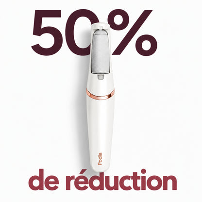 Podia™｜Râpe électrique anti-callosités