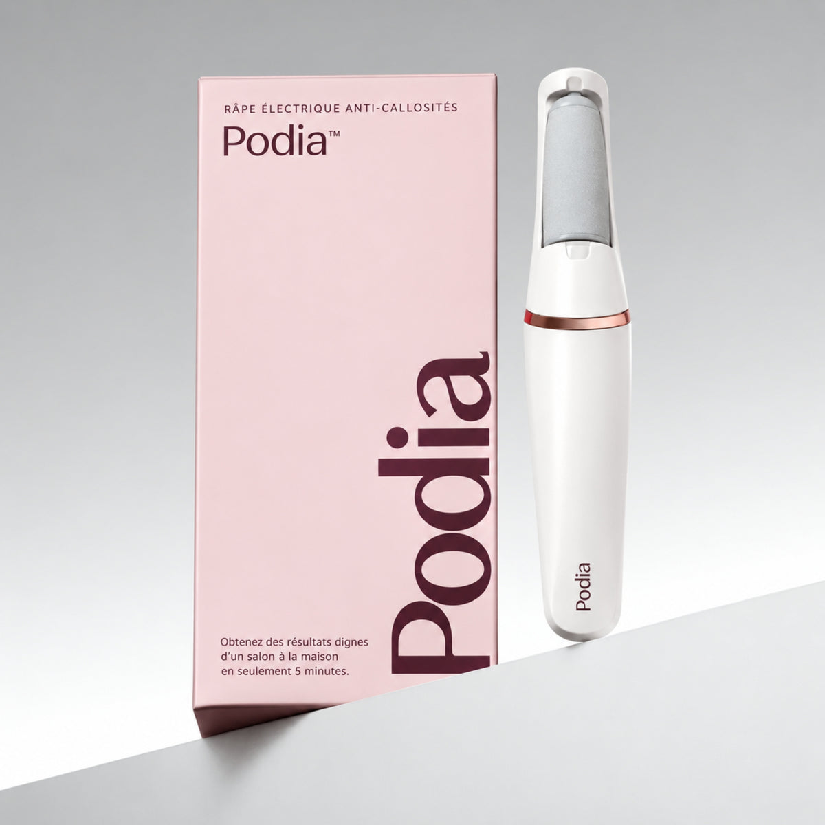 Podia™｜Râpe électrique anti-callosités